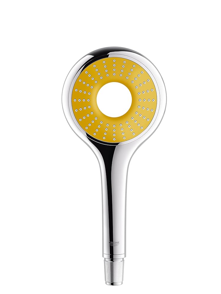 Amazon.co.jp: GROHE Rain Shower Icon 100 Hand Shower (Yellow